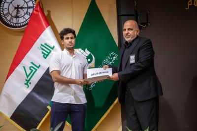 العتبة العباسية تكرّم المساهمين في مهرجان فتوى الدفاع المقدّسة الثامن