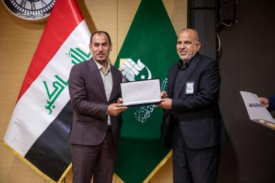 العتبة العباسية تكرّم المساهمين في مهرجان فتوى الدفاع المقدّسة الثامن