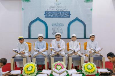 المجمع العلمي يقيم الختمة القرآنية الأسبوعية بقضاء الحمزة الشرقي في الديوانية