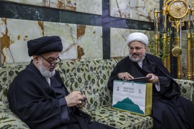 السيد الصافي يشيد باستخدام التكنولوجيا في حفظ تراث مدرسة أهل البيت (عليهم السلام)