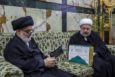 السيد الصافي يشيد باستخدام التكنولوجيا في حفظ تراث مدرسة أهل البيت (عليهم السلام)
