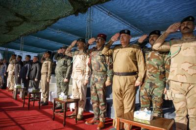 فرقة العباس (عليه السلام) تقيم فعالية الجهوزية العسكرية