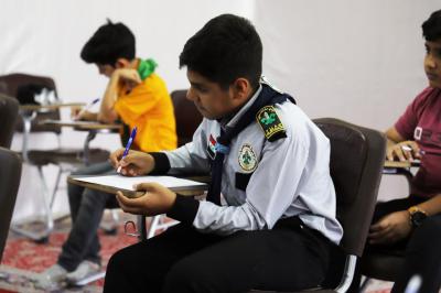 قسم الشؤون الفكرية يقيم ورشة أساسيات التمثيل لمتدربي كشافة الكفيل