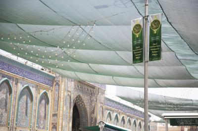 مع قرب موعد انطلاقه.. نشر لافتات تعريفية بأسبوع الإمامة الدولي في الطرق المؤدية إلى مركز مدينة كربلاء