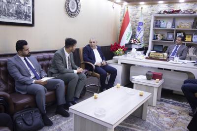العتبة العبّاسيّة تقدّم دعوة لحضور فعّاليّات أسبوع الإمامة لجامعات محافظة ذي قار