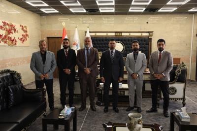 العتبة العباسية تقدم دعوة لجامعة كركوك للمشاركة في أسبوع الإمامة الثاني
