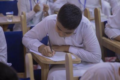 المجمع العلمي يجري الاختبارات النهائية لطلبة الدورات القرآنية الصيفية في كربلاء