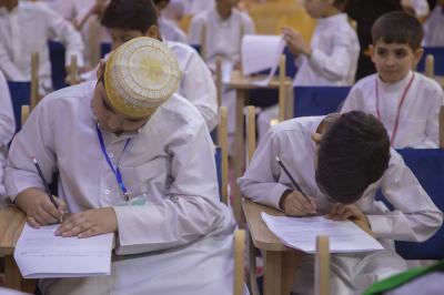 المجمع العلمي يجري الاختبارات النهائية لطلبة الدورات القرآنية الصيفية في كربلاء