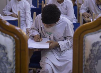 المجمع العلمي يجري الاختبارات النهائية لطلبة الدورات القرآنية الصيفية في كربلاء