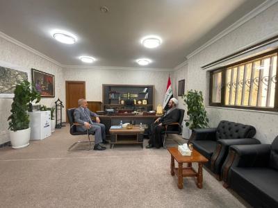 قسم الشؤون الفكرية ومكتب رئيس الوزراء يبحثان سبل تعزيز التعاون المشترك