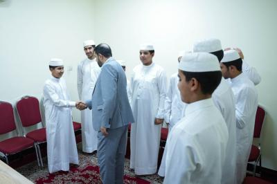 رئيس المجمع العلمي يطلع على مشروع أمير القراء الوطني بفترته الثانية
