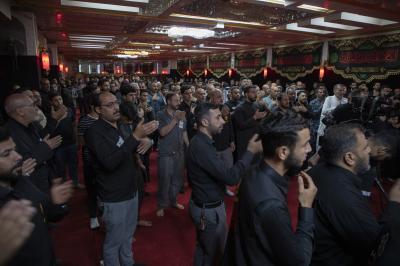 قسم المضيف يقيم مجلس العزاء السنوي الثالث بذكرى شهادة الإمام الحسين (عليه السلام)
