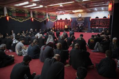 قسم المضيف يقيم مجلس العزاء السنوي الثالث بذكرى شهادة الإمام الحسين (عليه السلام)