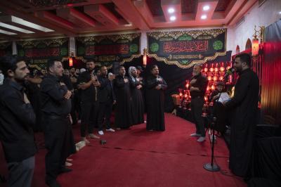 قسم المضيف يقيم مجلس العزاء السنوي الثالث بذكرى شهادة الإمام الحسين (عليه السلام)