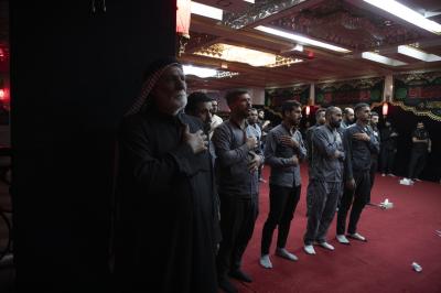 قسم المضيف يقيم مجلس العزاء السنوي الثالث بذكرى شهادة الإمام الحسين (عليه السلام)