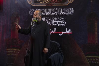 قسم المضيف يقيم مجلس العزاء السنوي الثالث بذكرى شهادة الإمام الحسين (عليه السلام)