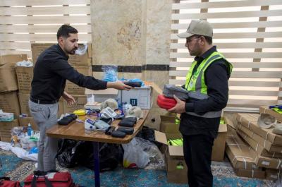  قسم التطوير يشرك منتسبيه في خطة دعم الأقسام المشاركة في خدمة زائري عاشوراء