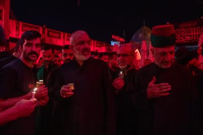العتبة العباسية تقيم مجالس العزاء بذكرى عاشوراء عند مرقد الإمامين العسكريين (عليهما السلام)