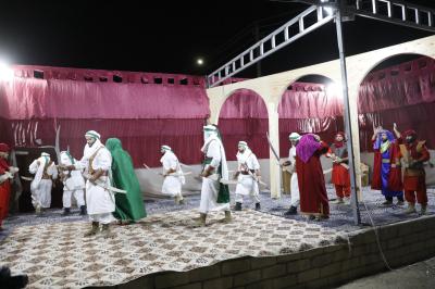 العتبة العبّاسية تنظّم عرضاً مسرحياً لواقعة الطفّ بمشاركة أبناء مختلف الطوائف في نينوى