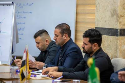 قسم التطوير ينظم ورشة تدريبية لشباب من آمرلي ضمن برنامجه التأهيلي