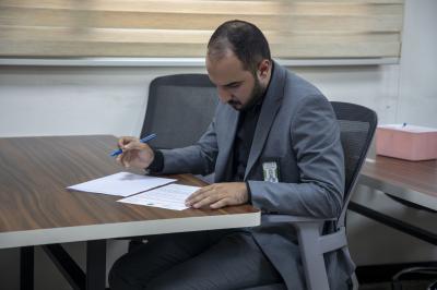 قسم التطوير يجري الاختبارات النهائية لطلبة المرحلة الرابعة في أكاديمية التطوير الإداري