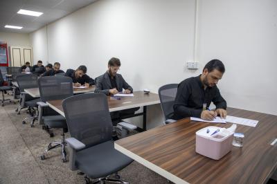 قسم التطوير يجري الاختبارات النهائية لطلبة المرحلة الرابعة في أكاديمية التطوير الإداري