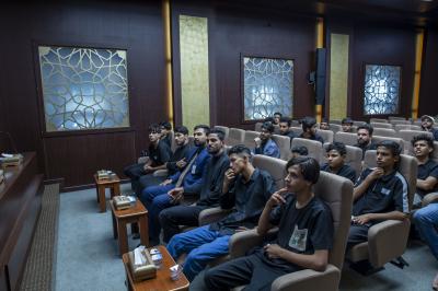 قسم العلاقات يقيم برنامجًا ثقافيًا لوفد هيأة كريم الأولياء من محافظة ذي قار