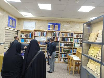 وفد أكاديمي إيراني يطلع على أعمال قسم الشؤون الفكرية