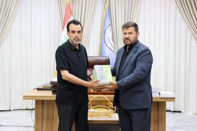 قسم الشؤون الفكرية وجامعة المثنى يناقشان تحضيرات أسبوع النبي (صلى الله عليه وآله) الثقافي