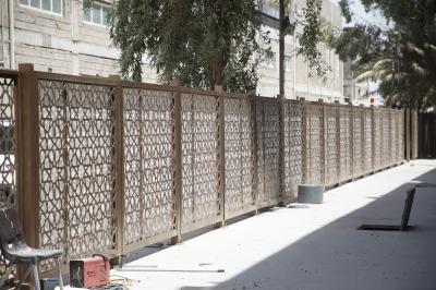 قسم الصناعات يشرع بتهيئة مجمع أبي الفضل العباس (عليه السلام) الخدمي استعدادًا لزيارة الأربعين