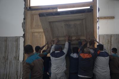 قسم الصناعات يشرع بتهيئة مجمع أبي الفضل العباس (عليه السلام) الخدمي استعدادًا لزيارة الأربعين