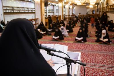 شعبة فاطمة بنت أسد للدراسات القرآنية تواصل برنامجها الأسبوعي التبليغي (فاسألوا أهل الذكر)