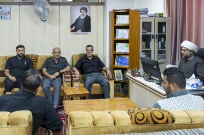 قسم المعارف ومديرية الوقف الشيعي يبحثان التعاون المشترك وتبادل الخبرات