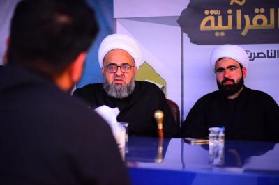 المجمع العلمي يفتتح خيمة سيّد الماء القرآنيّة لزائري الأربعين في ذي قار