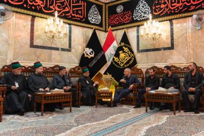 محافظ بابل يشيد بخدمات العتبة العبّاسية المقدّمة لزائري الأربعين