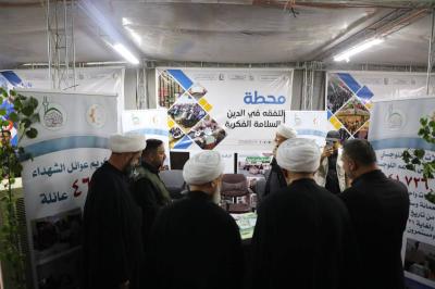 قسم الشؤون الدينية يفتتح محطاته التبليغية ضمن الموكب الثقافي العام لخدمة زائري الأربعين