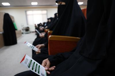 مركز الثقافة الأسرية يواصل جهوده التثقيفية في جامعة العميد للمتطوعات في الخدمة الحسينية
