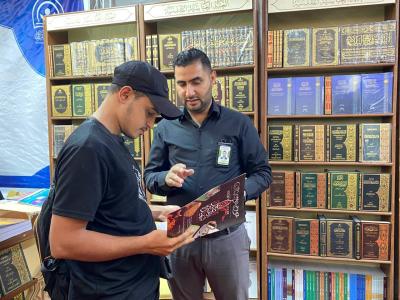 برامج ثقافية وعلمية ومئات الإصدارات يضعها قسم الشؤون الفكرية في خدمة الزائرين