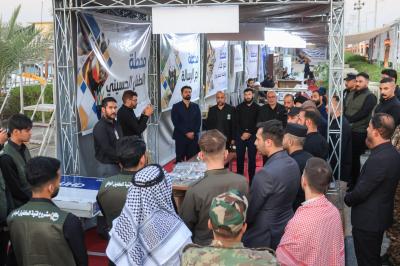 مشروع أجر الرسالة ينشر تعاليم أهل البيت (عليهم السلام) في طريق زائري الأربعين
