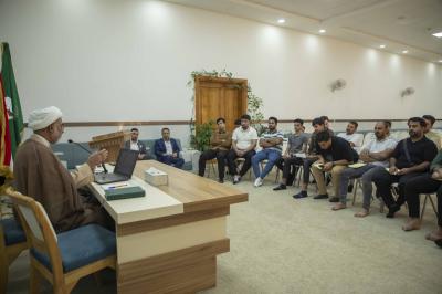 قسم الشؤون الفكرية يختتم البرنامج الثقافي المُعدّ لوفد طلابي من بغداد
