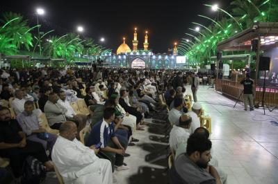 العتبة العباسية تقيم مهرجان (قلّ نظيره) الشعري تأبينًا لروح السيد الشهيد حسن نصر الله