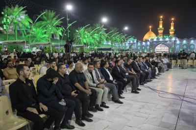 العتبة العباسية تقيم مهرجان (قلّ نظيره) الشعري تأبينًا لروح السيد الشهيد حسن نصر الله