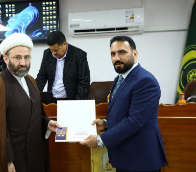 الهيأة العليا لإحياء التراث تختتم دورة تحقيق المخطوطات العلمية في النجف الأشرف