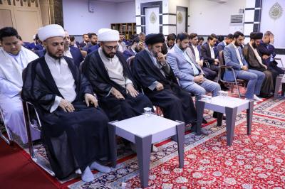 المجمع العلمي يحتفل بالمنتسب المثالي لعام 2023 في معهد القرآن الكريم في النجف الأشرف