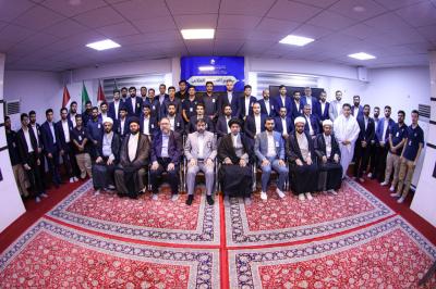 المجمع العلمي يحتفل بالمنتسب المثالي لعام 2023 في معهد القرآن الكريم في النجف الأشرف