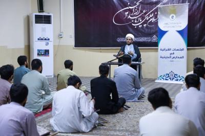 المجمع العلميّ يُواصل عقد جلسات تعليميّة في فنون الإقراء لطلبة العلوم الدينيّة في النجف الأشرف