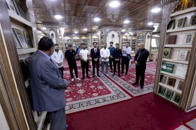 قسم المعارف وجامعة البصرة يبحثان تعزيز التعاون الأكاديمي والفكري