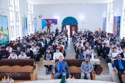 المجمع العلمي يجري الاختبار المركزي لطلبة الحفظ بالعاصمة بغداد ويعقد ندوة حوارية في بابل