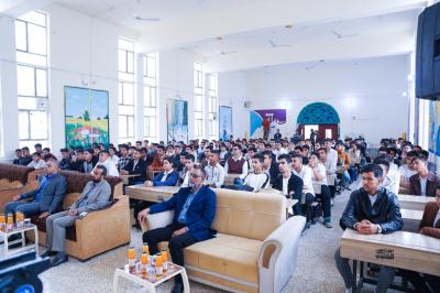 المجمع العلمي يجري الاختبار المركزي لطلبة الحفظ بالعاصمة بغداد ويعقد ندوة حوارية في بابل