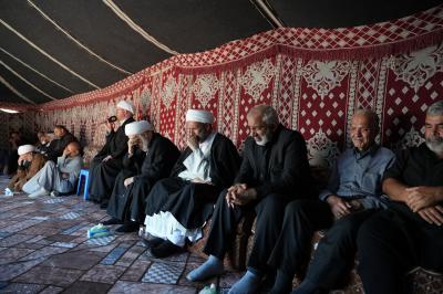 العتبة العباسية تقيم مجلس عزاء بذكرى استشهاد السيدة الزهراء (عليها السلام) في سوريا